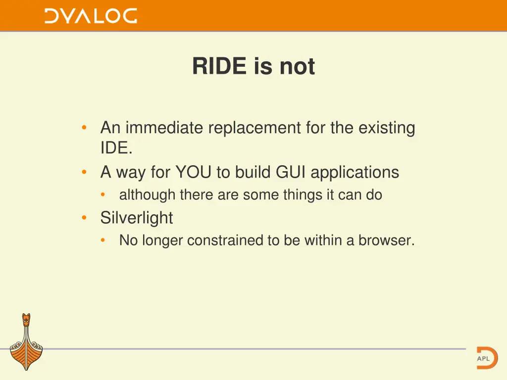 ride is not