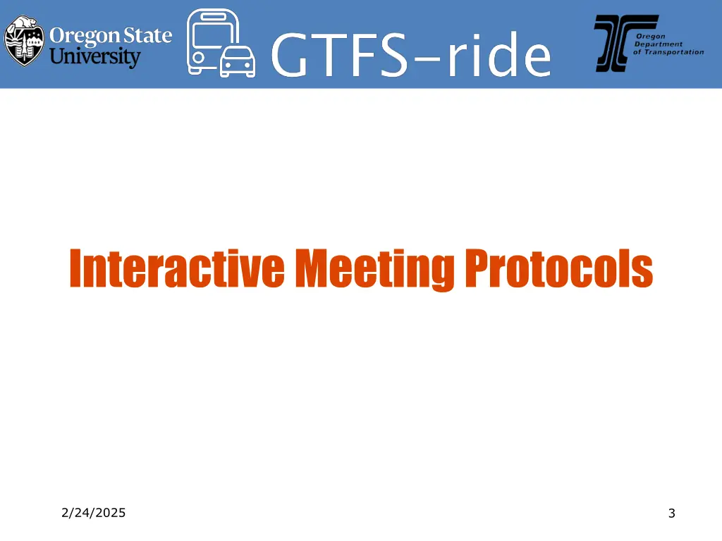 interactive meeting protocols
