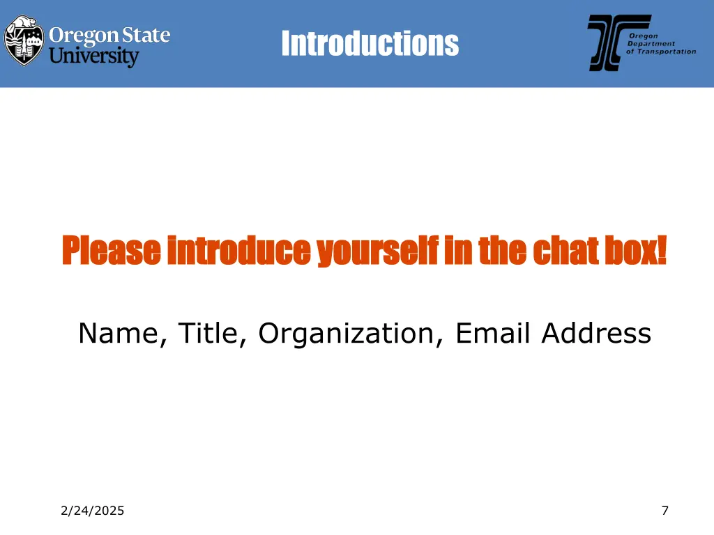 introductions 1