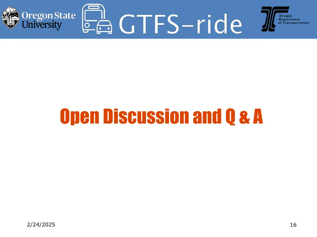 open discussion and q a