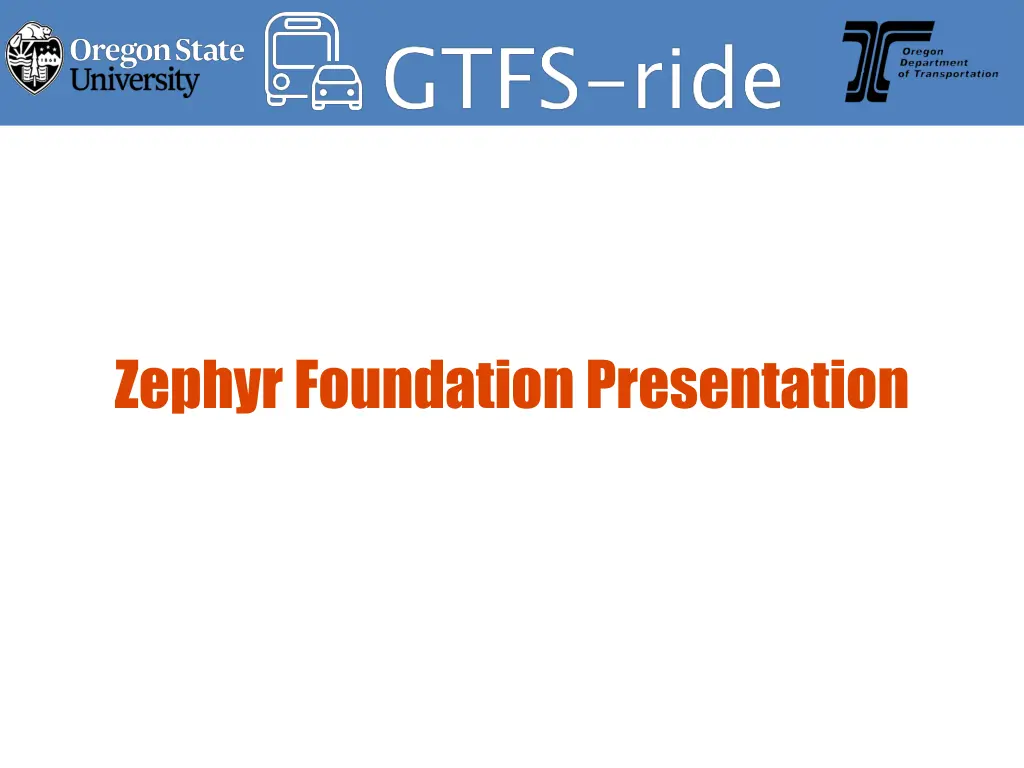 zephyr foundation presentation