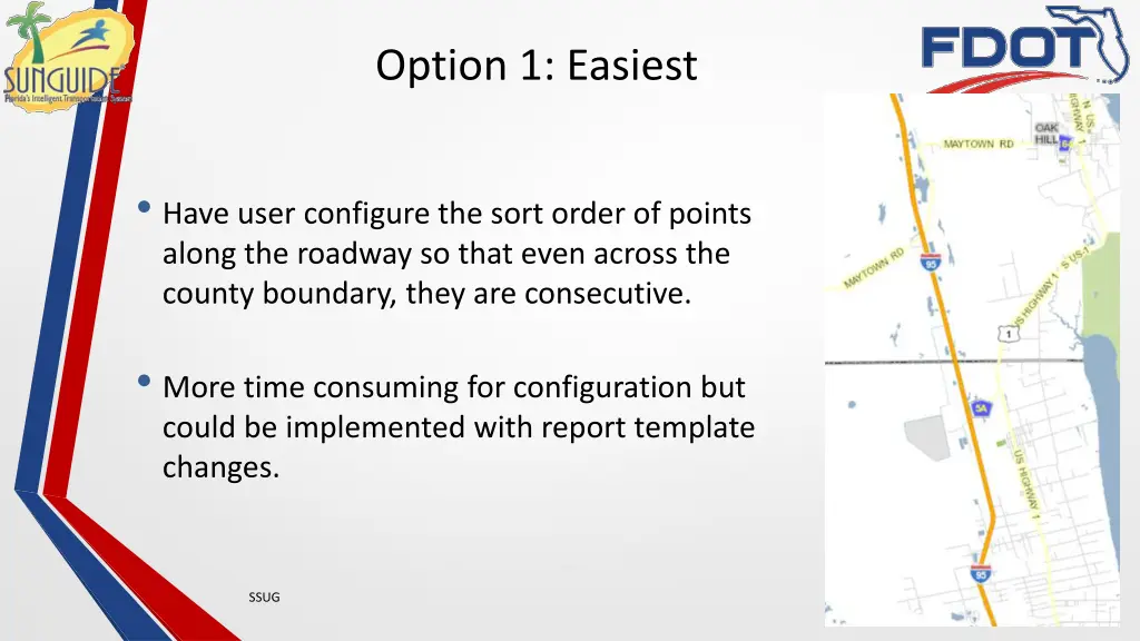 option 1 easiest