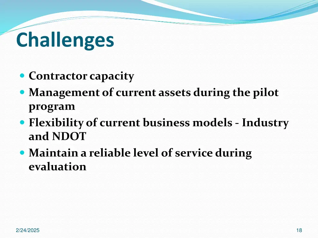 challenges