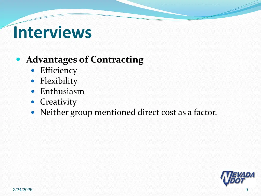 interviews