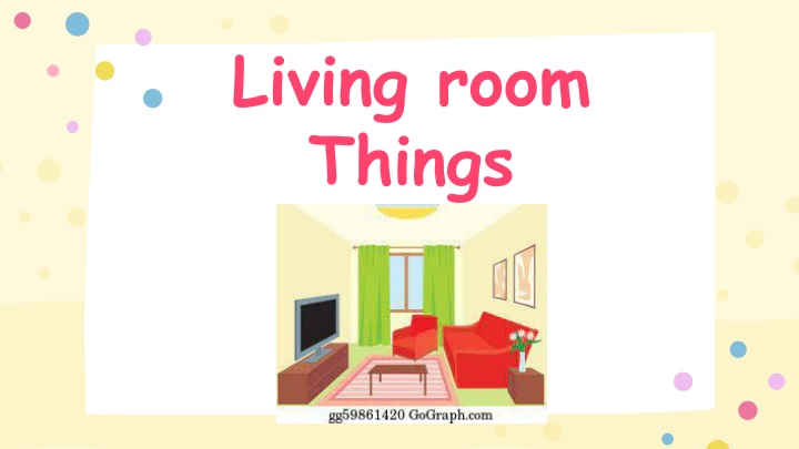 living room things