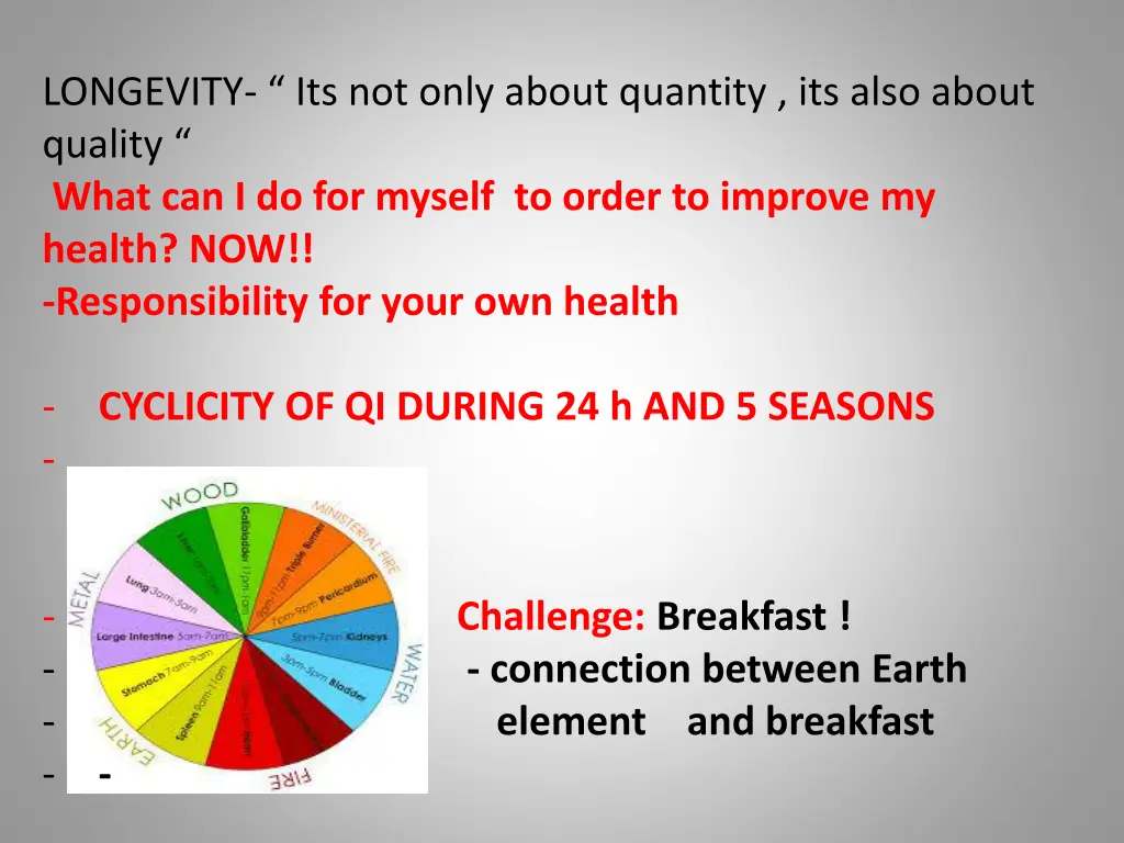 longevity its not only about quantity its also