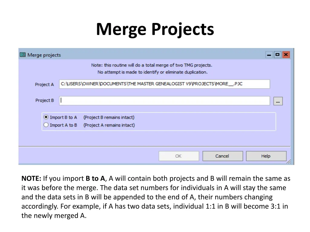 merge projects 2