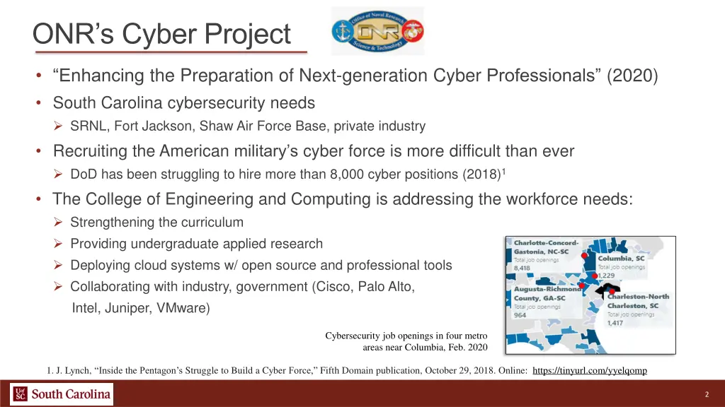 onr s cyber project