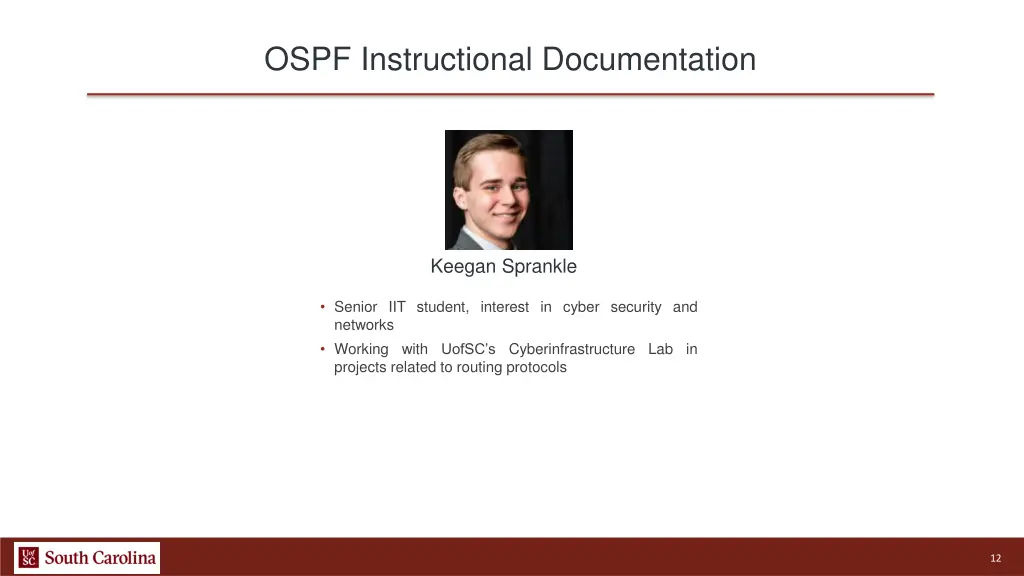 ospf instructional documentation