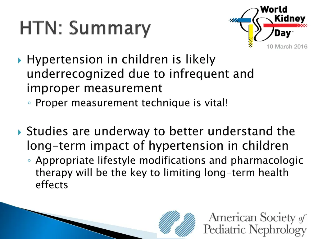 hypertension in children is likely