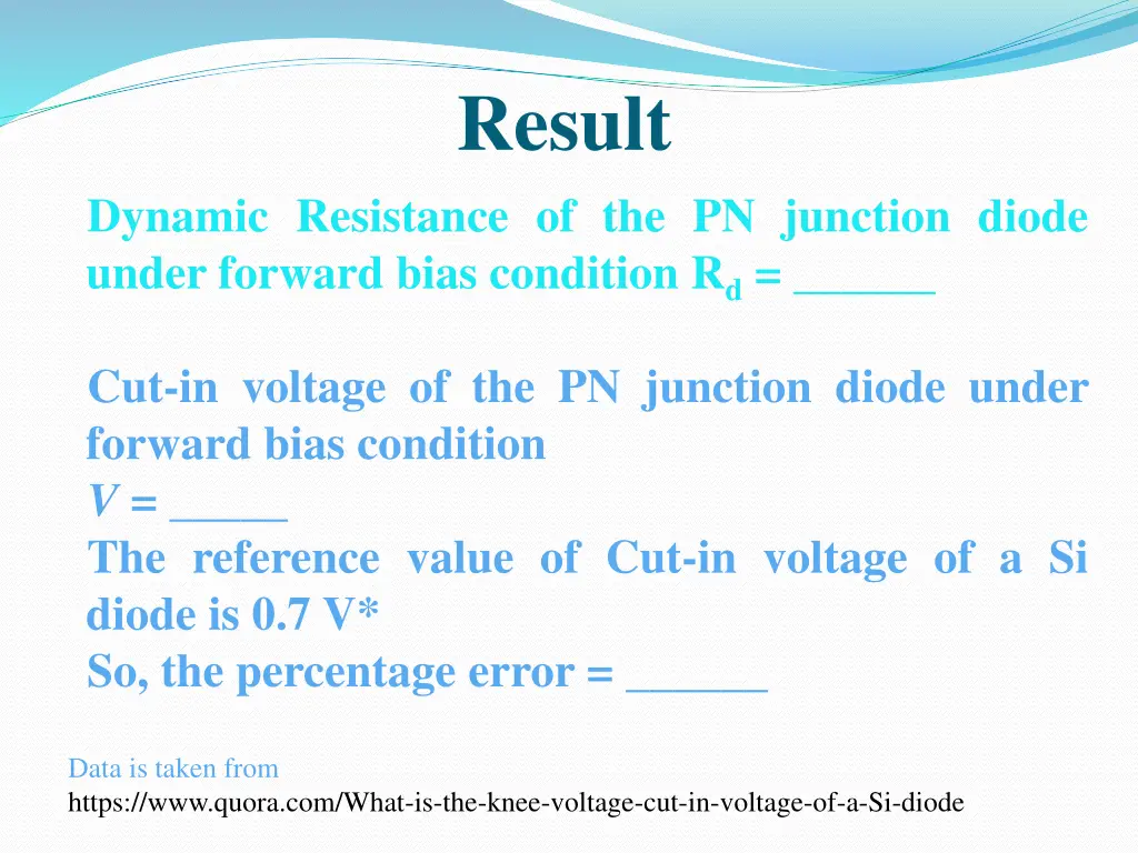 result