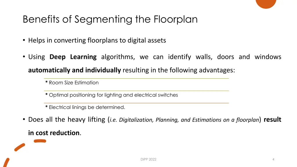 benefits of segmenting the floorplan
