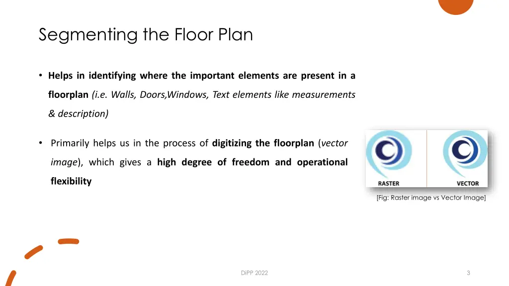 segmenting the floor plan