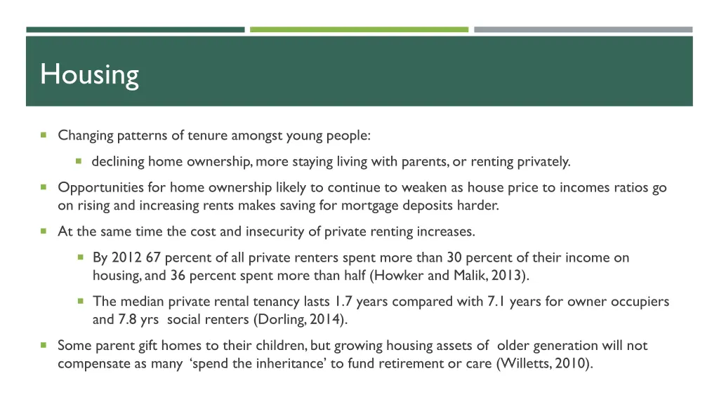 housing