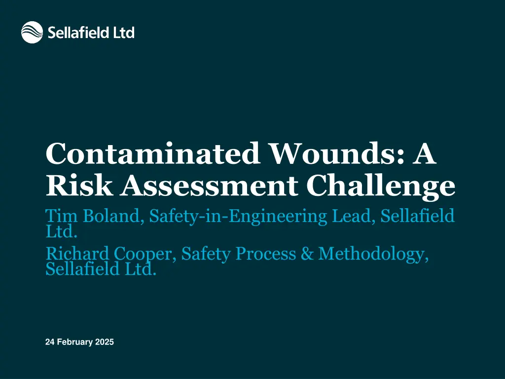 contaminated wounds a risk assessment challenge