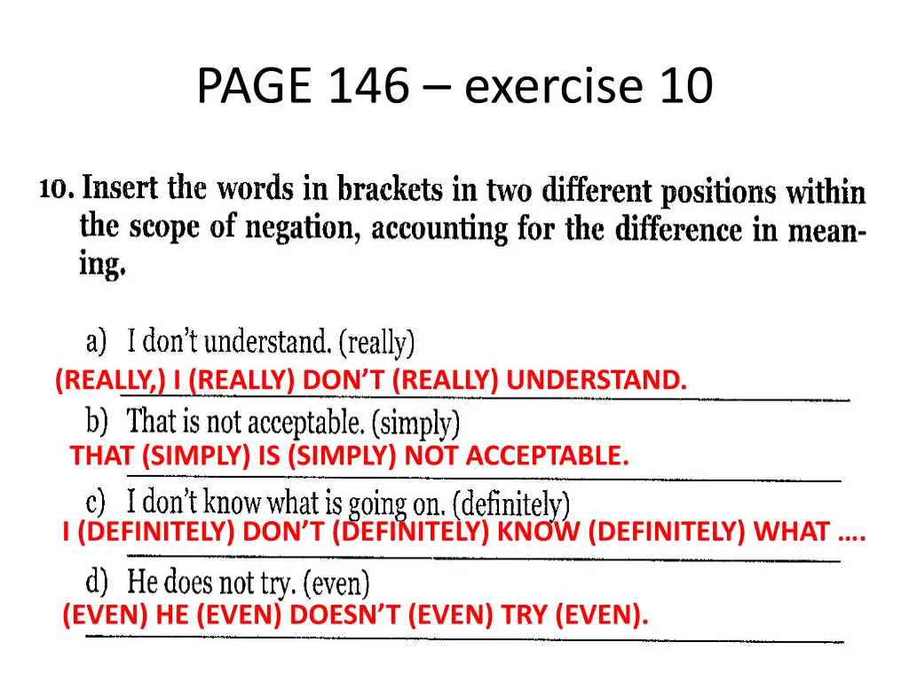 page 146 exercise 10