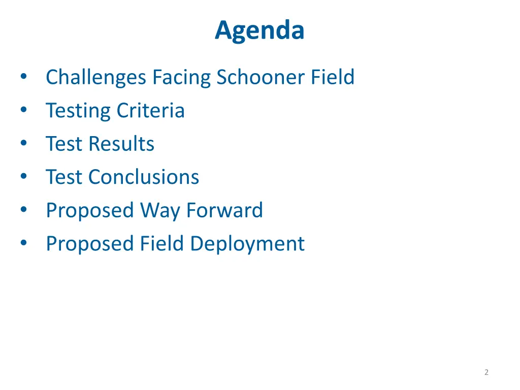 agenda
