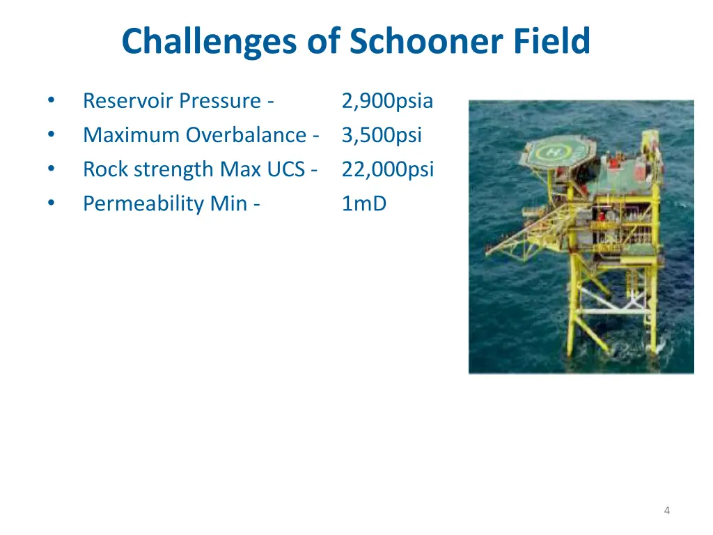 challenges of schooner field