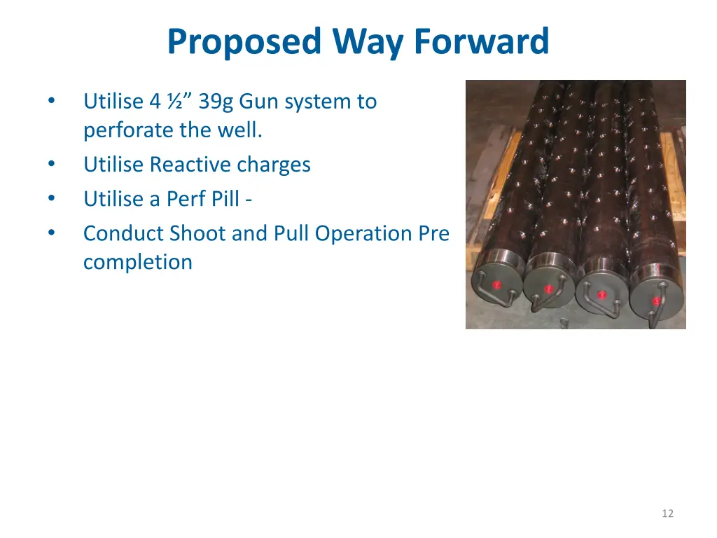 proposed way forward