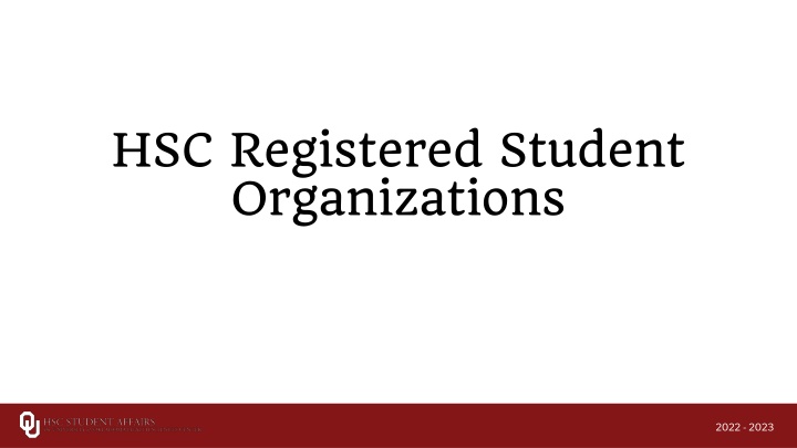 hsc registered student organizations