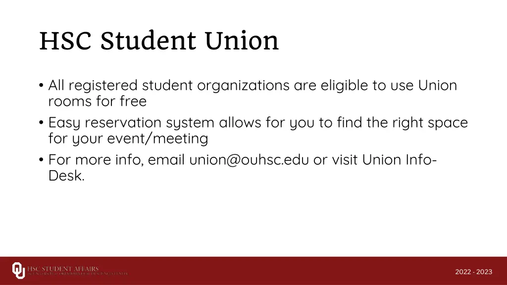hsc student union