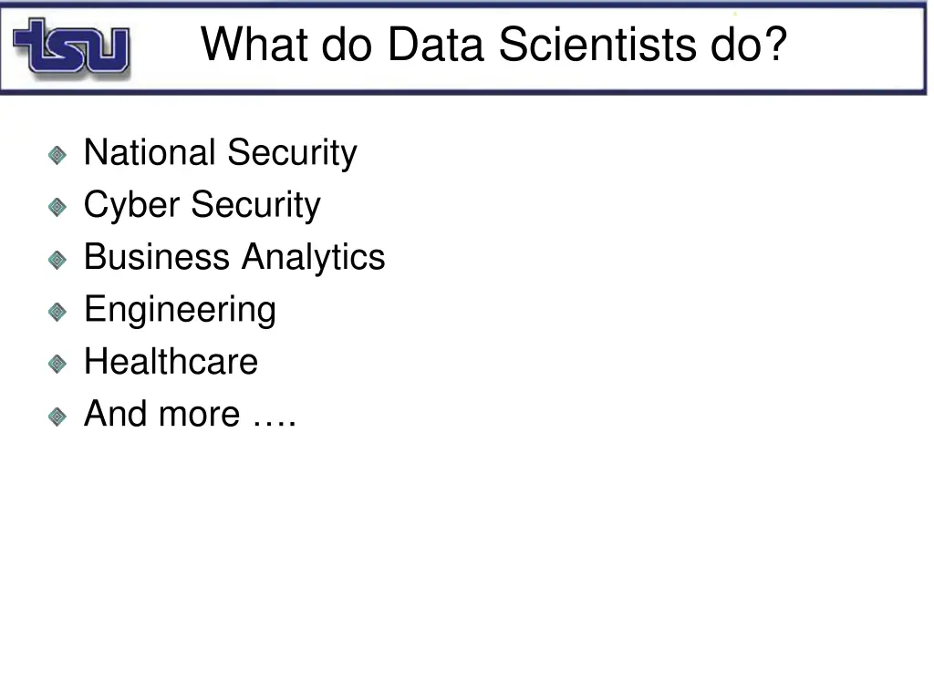 what do data scientists do