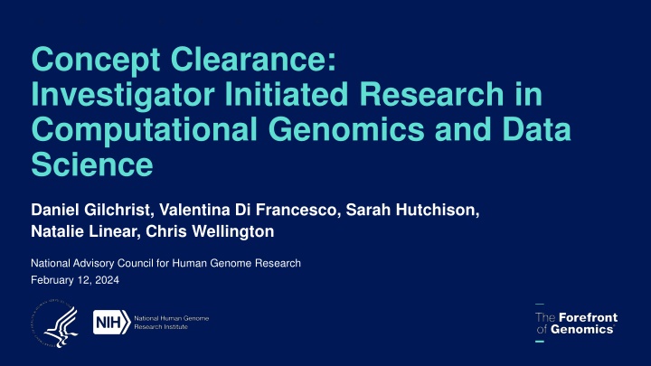 concept clearance investigator initiated research