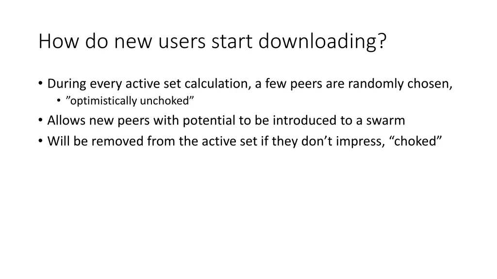 how do new users start downloading