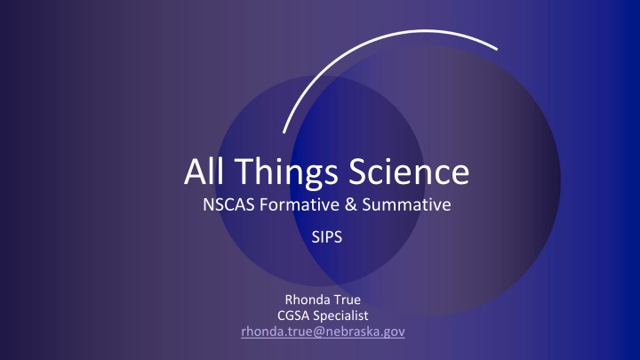 all things science nscas formative summative