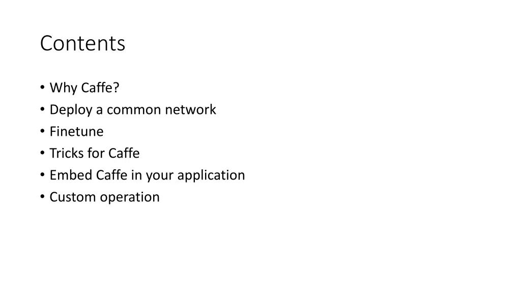 contents