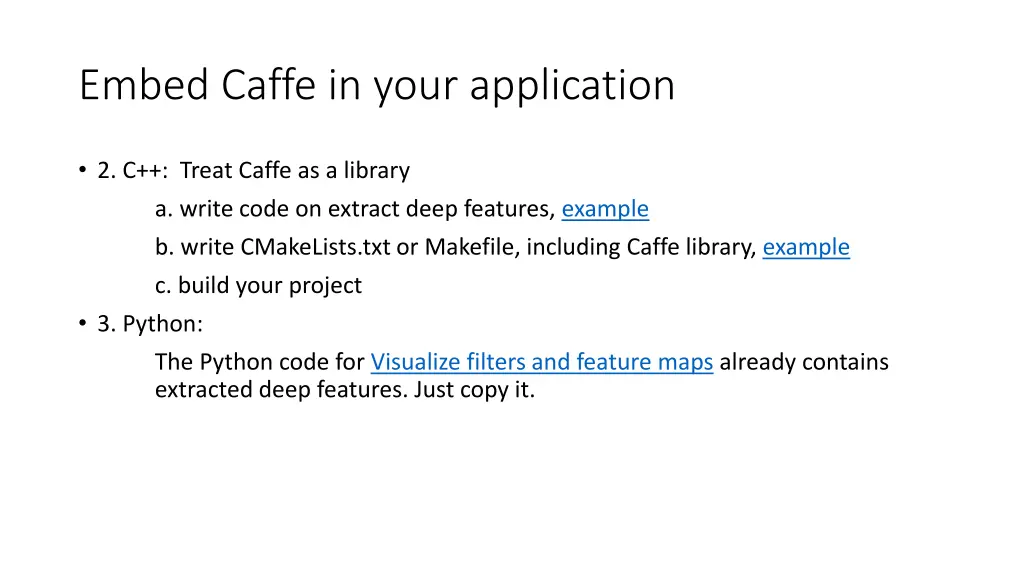 embed caffe in your application 2