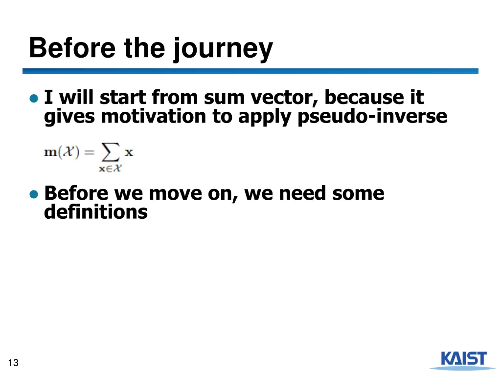 before the journey 2