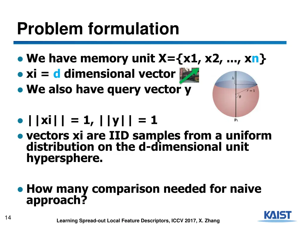 problem formulation