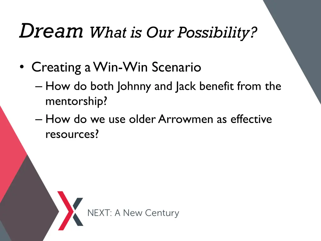 dream what is our possibility 2