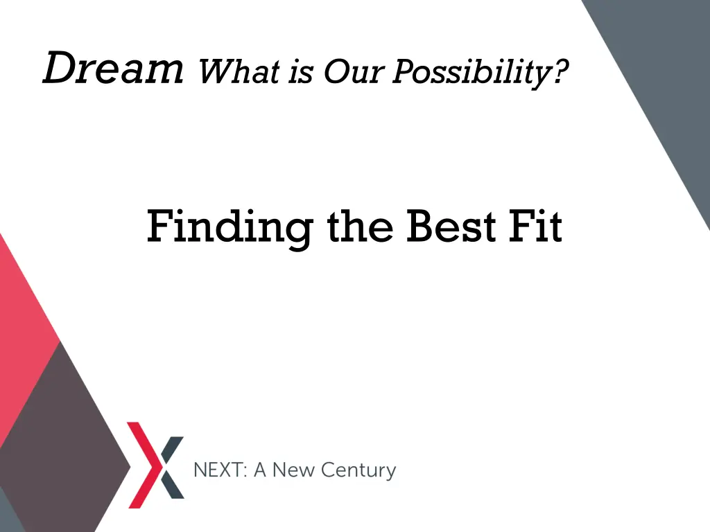 dream what is our possibility 3