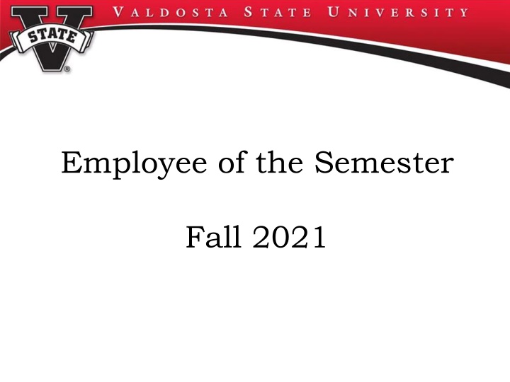 employee of the semester