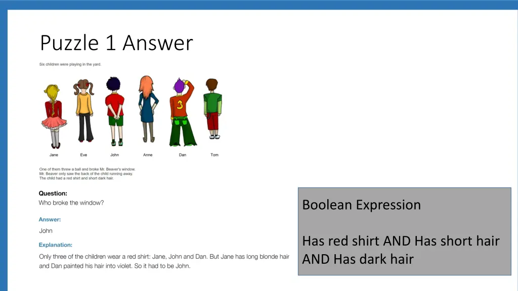 puzzle 1 answer