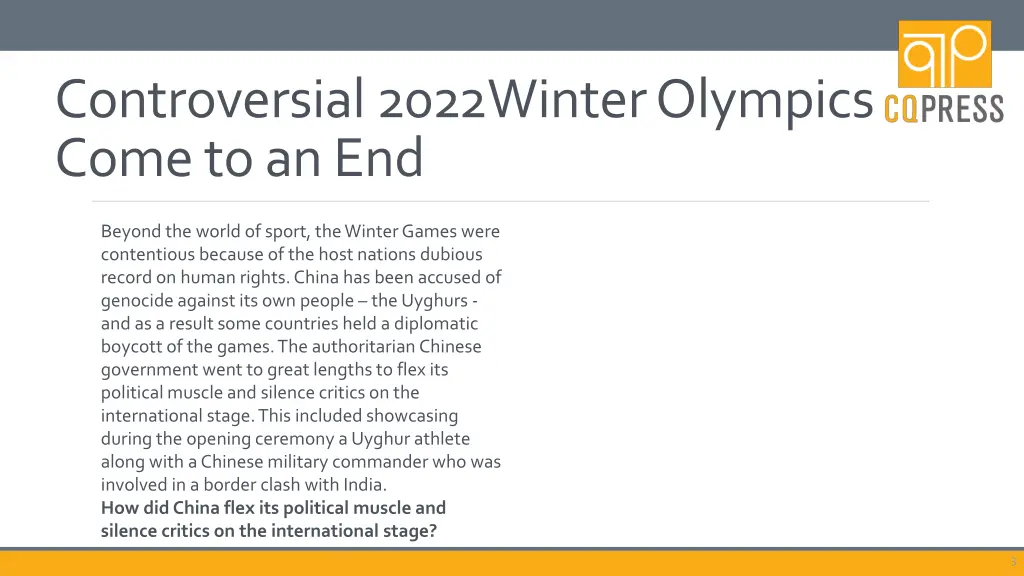 controversial 2022winter olympics come to an end 1