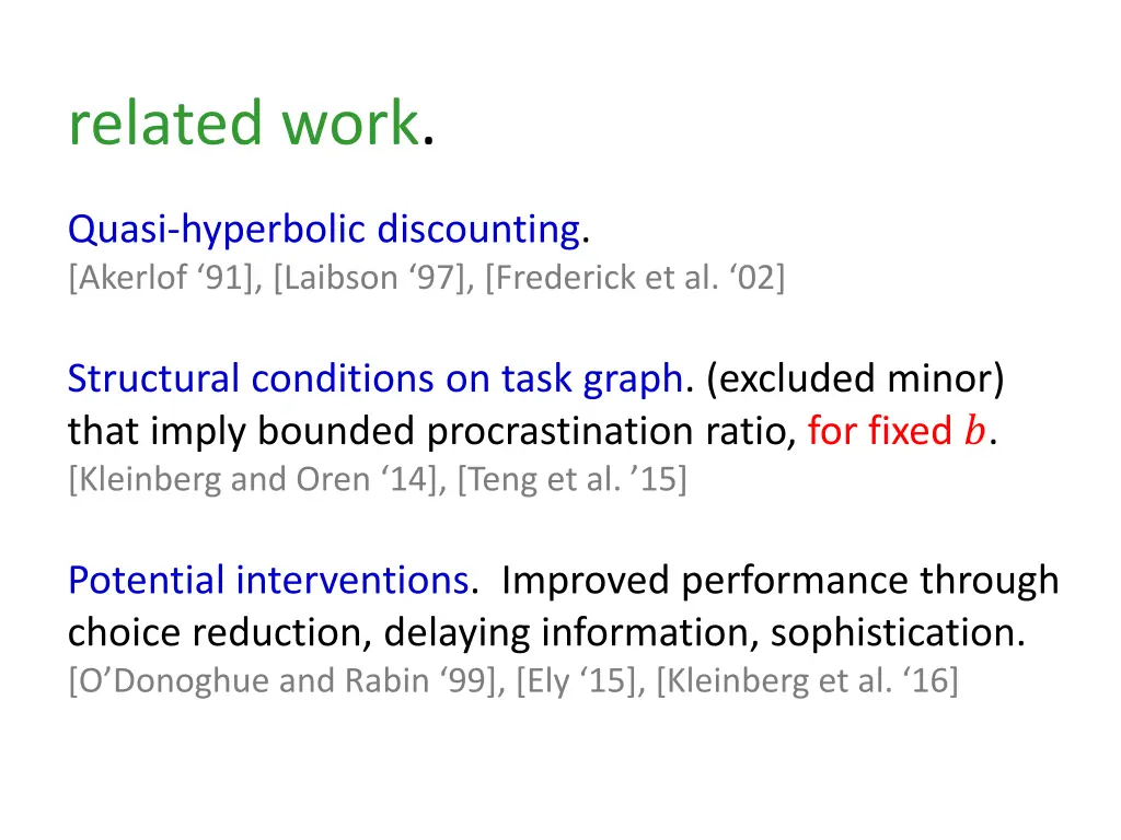 related work