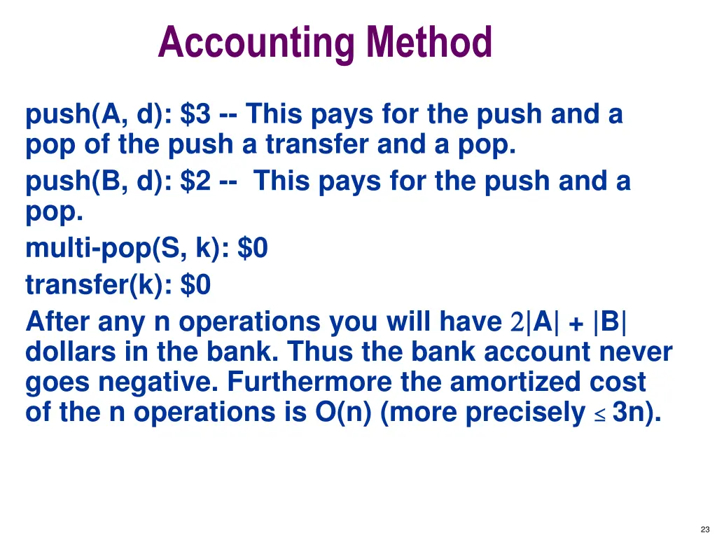 accounting method