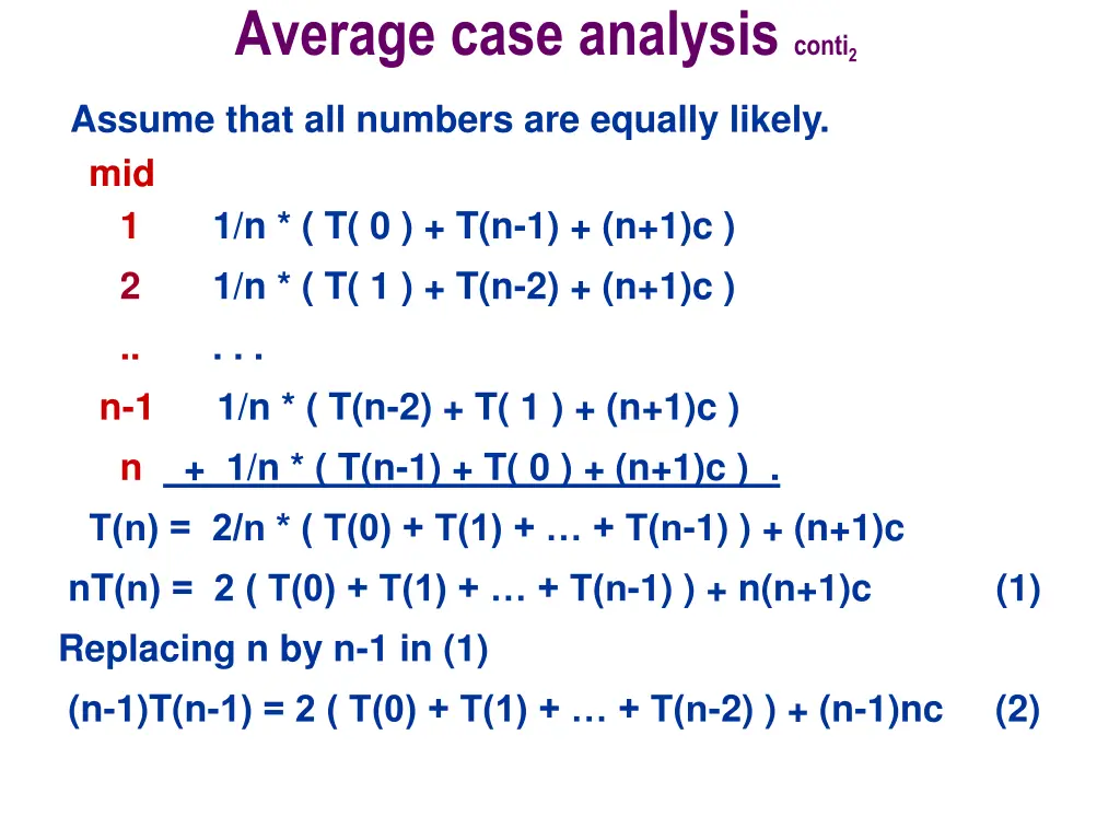 average case analysis conti 2