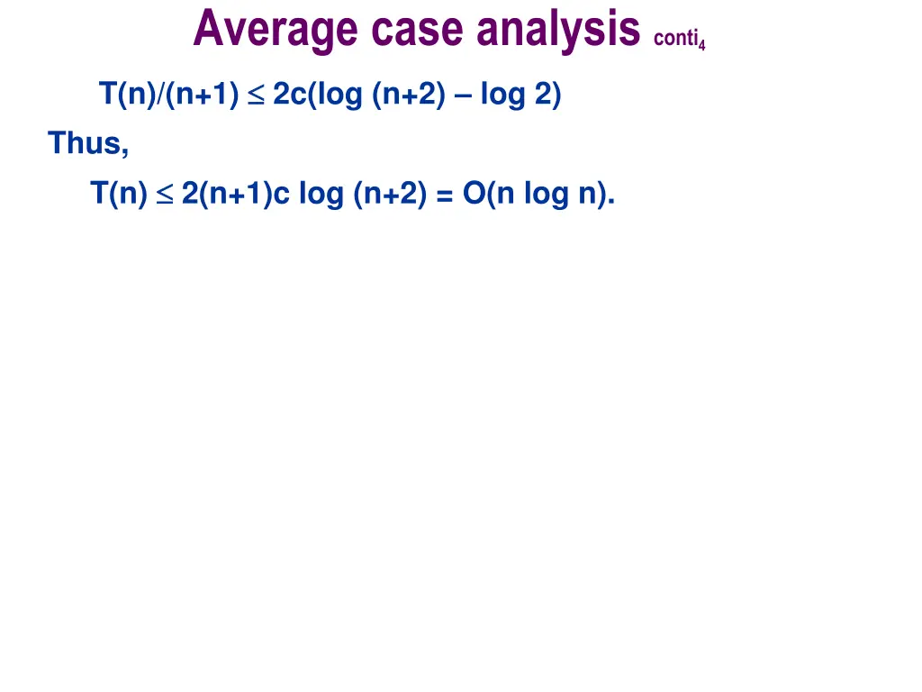 average case analysis conti 4