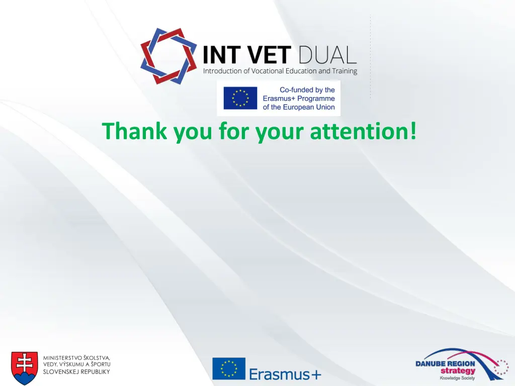 thank you for your attention