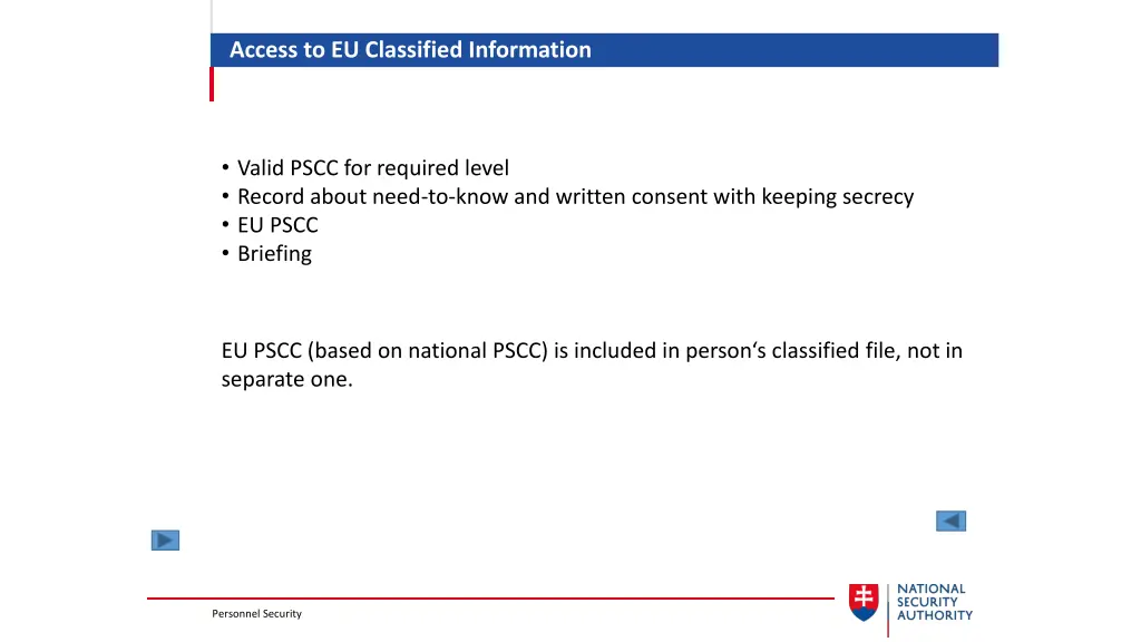 access to eu classified information