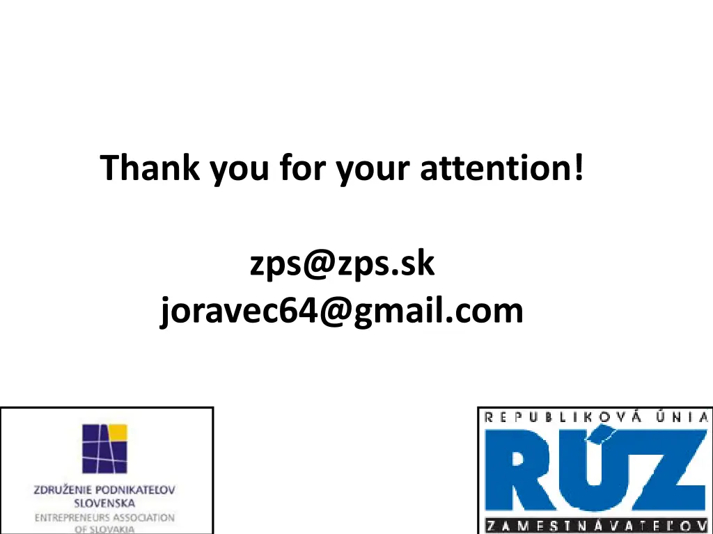 thank you for your attention