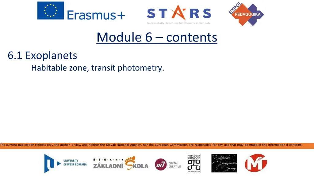 dule 6 contents