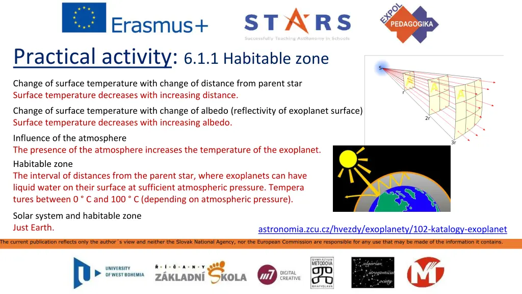 practical activity 6 1 1 habitable zone 1