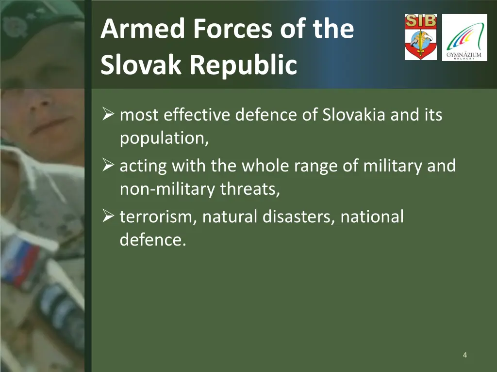 armed forces of the slovak republic