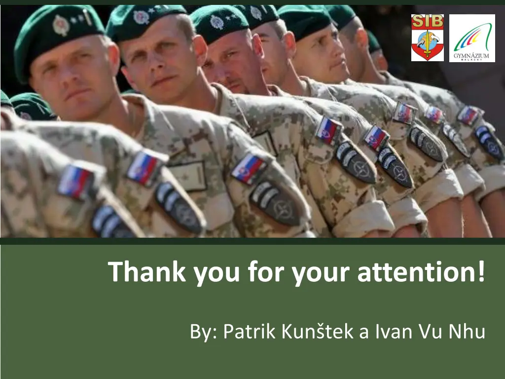 thank you for your attention