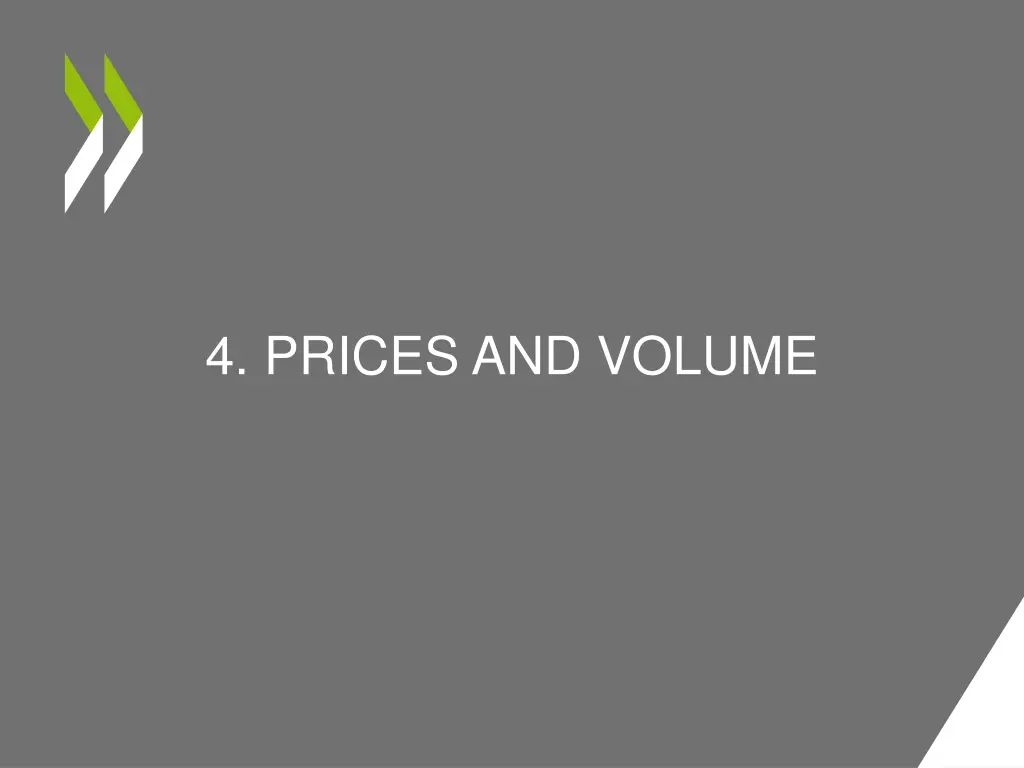 4 prices and volume